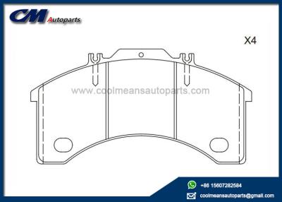 China WVA 29011 Disc Brake Pads for IVECO EuroCargo Front / EuroStar, Front / EuroT ech Front and Rear for sale