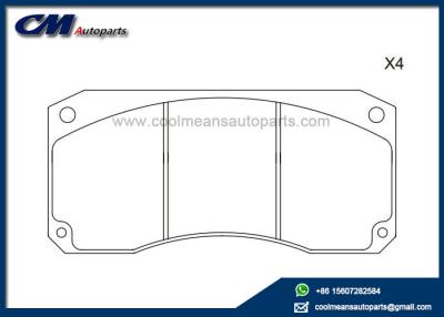 China WVA 29043 29050 29051 Disc Brake Pads for DENNIS  Javelin Series / RENAULT TRUCKS  AE - Series for sale