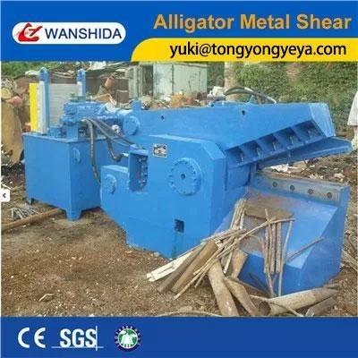 China Lengte 800 mm Hydraulische krokodillenschaar 100Kn schrootschaar Te koop