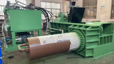 Cina Top Turn Out Hydraulic Metal Scrap Baler Press Machine per metallo rame alluminio scarto di acciaio in vendita