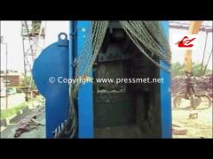 hydraulic gantry shear total motor 90kw water cooler glc4-27 for heavy-duty cutting
