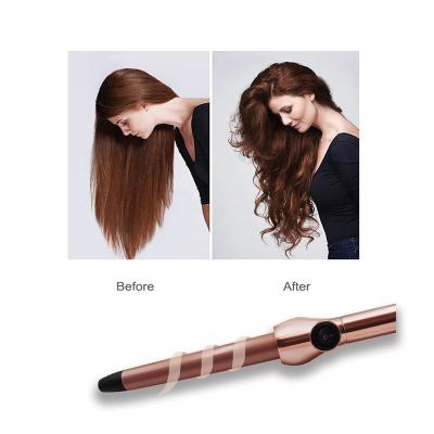 China Electric Rotating Hair Curling Iron Hot Selling Private Label Hair Salon Equipment Dual Voltage 3 in 1 Roller Wand for Salon or Household Curling Iron for sale