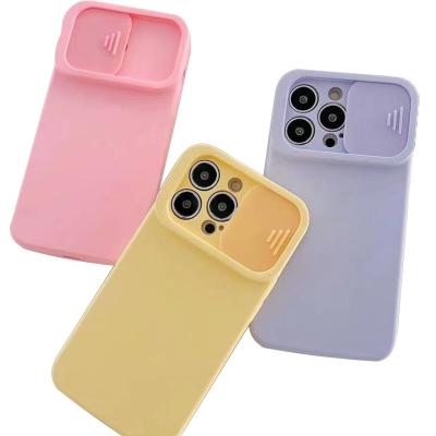 China High Quality Waterproof Shockproof Protect Lens Phone Cover Liquid Silicone Cover With Customize Logo Mobile Phone Case for sale