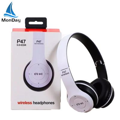 China Headband Headphones Radio Over Ear Stereo Music RGB PC Earphone Wireless Headphones With LED Light Waterproof Game Earbud for sale