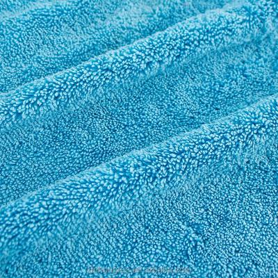 China QUICK DRY Micro Fiber Car Wash Cloth Water Absorbent 350gsm Polish Cleaning Towel for sale