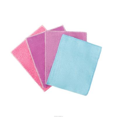 China QUICK DRY Reusable Highly Absorbent Microfiber Cloth Washable Custom Kitchen Towel QUICK DRY Cleaning With Logo for sale