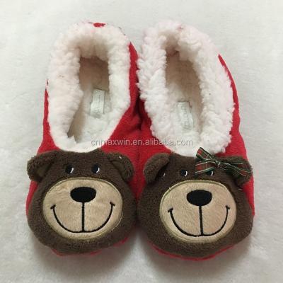 China 3D Design Ladies Winter Animal Head Warm Slippers Ballerina Comfortable Slipper for sale