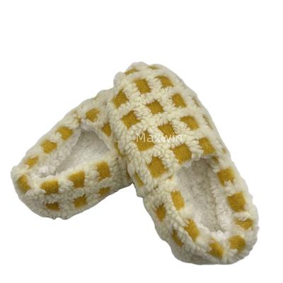 China 2022 New Breathable Knit Non Slip Bedroom Slipper Home Shoes for sale