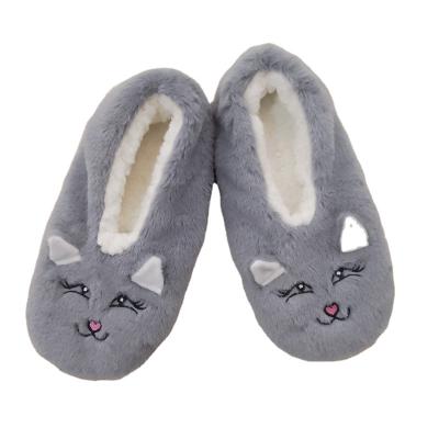 China 2022 Breathable Low Cut Knit Animal Non Slip Bedroom Slipper Home Shoes for sale