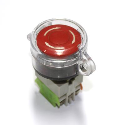 China Safety Electric Emergency Lock PC Plastic Material Switch Lockout Fits 22 Mm Switch Lock for sale