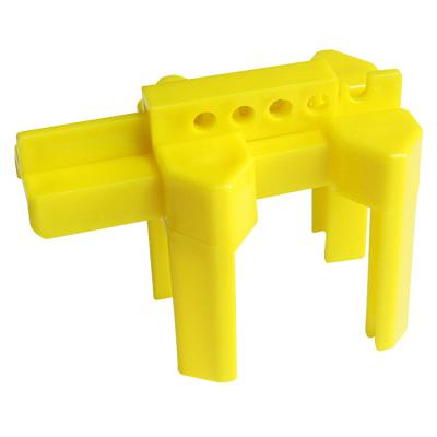 China No Deformation Safety Ball Valve Lockout Small Adjustable Yellow Locks Devices With Locking Handle for sale