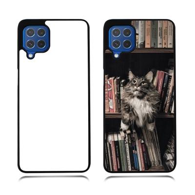 China Anti-drop DIY Sublimation Printing Blank TPU+PC Rubber Back Case For Samsung Galaxy M62 F52 F62 M32 M31S M40 M10 M11M20 for sale