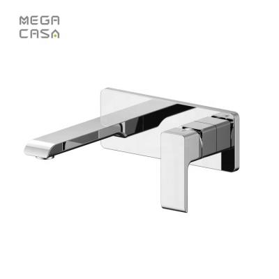 China Modern Cold Water Hand Tap Modern Single Handle Brass Basin Faucet For Bathroom for sale