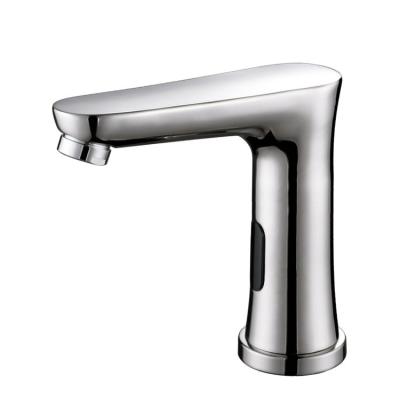 China Sense Faucets Sus304 Self Closing Concussive Faucet Time Delay Automatic Narrow Faucet For Basin for sale