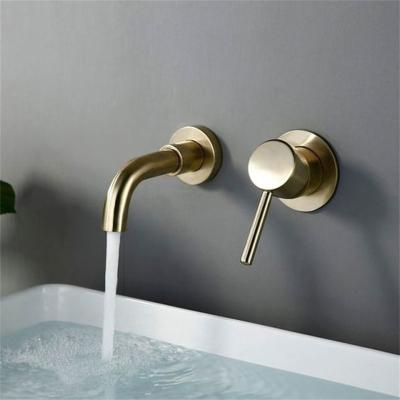 China New Design Modern Rose Golden Color Washing Basin Water Faucet Basin Faucet for sale