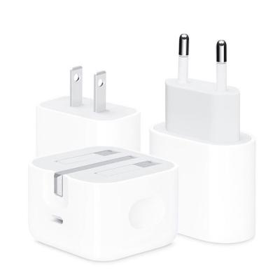 China Mobile Phone 2023 The Cheapest Original PD20W UK US EU 2M Wall chargers Fast charging for lighting USB-C Cable power adapter QC3.0 for sale