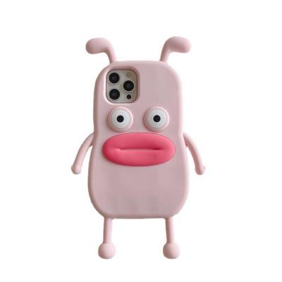 China Shockproof New arrival Soft Touch cartoon 3D Phone Case silicone anti-drop Mobile Case For Iphone 11 12 13 14 pro max for sale