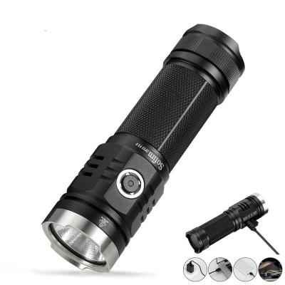 China Sofirn SP33V3.0 3500lm Water Proof LED Flashlight USB Rechargeable Torch Light XHP50.2 Cordless Camping Camping With Power Indicator for sale