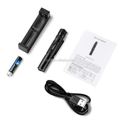 China Mini Led Emergency Keychain Torch Material Stainless Steel 110LM Led Mini Flashlight For Christmas Gift for sale