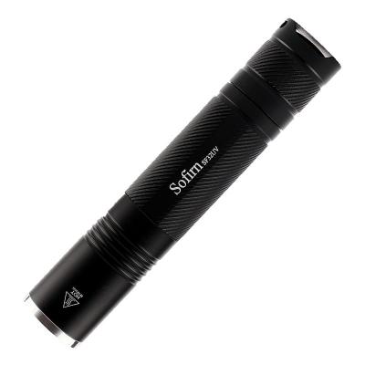 China Nichia NCSU276A 18650*1 super bright backup battery flashlight geepas rechargeable led flashlight for sale