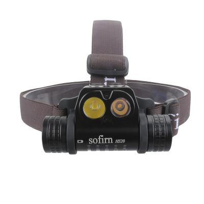 China Hot Selling 2022 Aluminum Alloy Wurkkos Amazon High Power Camping CREE 2Led Rechargeable Headlamp For Fisning Camping Riding for sale