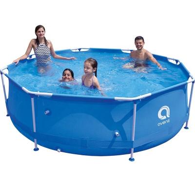 China Outdoor Use Cover Pool Above Ground Inflatable Outdoor Rectangular Inflatable Adult Swimming Pool for sale