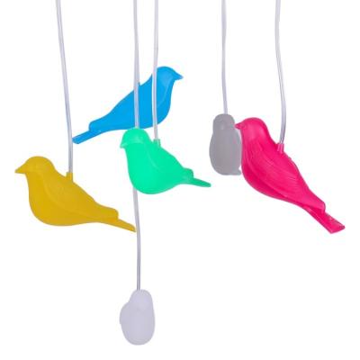 China Other China Supplier Color Indoor Outdoor Plastic Bird Tree Hanging Decorative Chandelier for sale