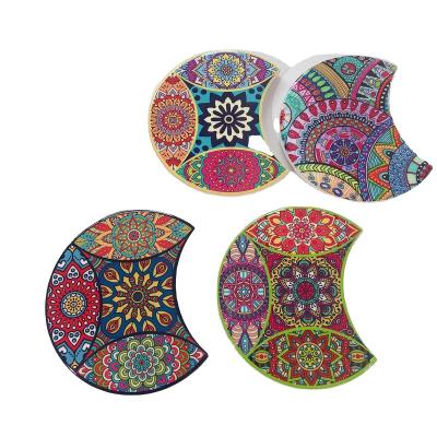 China China Wholesale Goods Using Low Price Owl Crystal Coasters Mug Coaster Crystal Crafts for sale