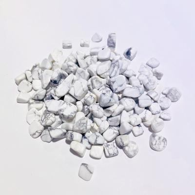 China Good Quality Crushed Stone Crystal Crafts White Turquoise Gravels with Suitable Prices Wholesale from China for sale