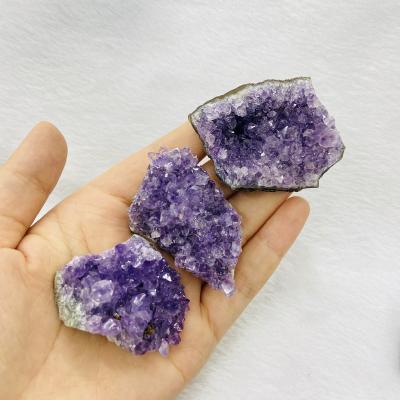 China Wholesale Bulk Natural High Quality Raw Amethyst Heart Shaped Group from Donghai for sale