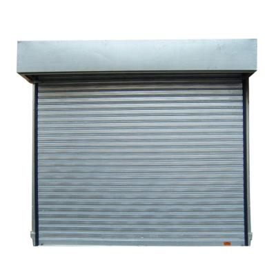 China Industrial Heavy Duty Heat Insulation Metal Aluminum Alloy Roll Spiral High Speed ​​Door for sale