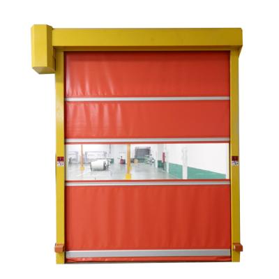 China Energy Efficient Plastic Rolling Up High Speed ​​Shutter PVC Roller Door For Exterior for sale