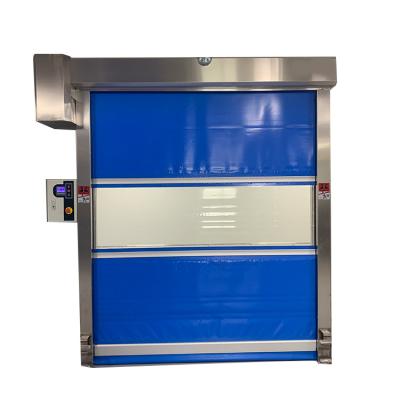 China Energy Efficient Workshop Dustproof Automatic Rolling Shutter Motorized Roll Up Door for sale