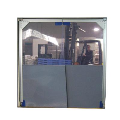 China Industrial Cost Effective Durable High Traffic Door For Industrial PVC Swing Door for sale