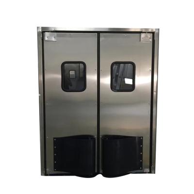 China Factory Industrial Supply Favorable Price Kitchen Traffic Door Swing Traffic Door for sale