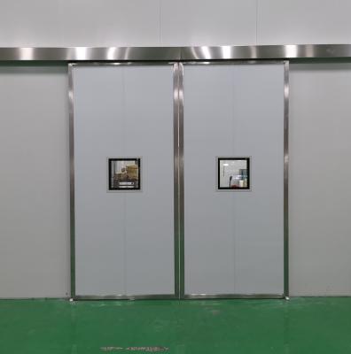 China Best Price Favorable Price Recessed Electric Sliding Door Power Industrial Electric Steel Sliding Door for sale