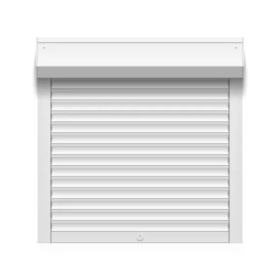 China Exterior Aluminum Hurricane Villa Roller Rolling Window Shutter for sale