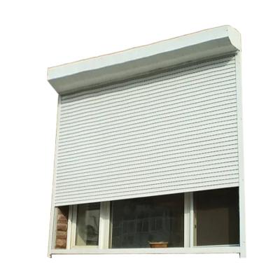 China Aluminum Window Roller Rolling Shutter Roll Up Window Shutters for sale