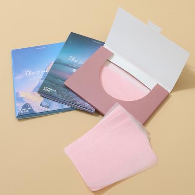 China Confortable Oil Facial Blot Lameila 80 Pcs Wood Pulp Diary Facial Oil Blotting Sheets For Face OEM Oil Blotting Oil Absorbing Private Label A264 for sale