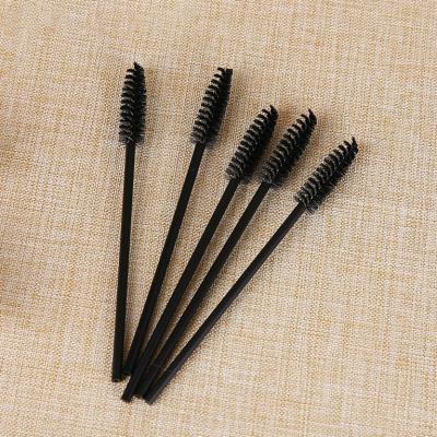 China Lameila 50pcs/set Makeup Eyebrow Lash Brushes Disposable Spiral Eyelash Easy Extension Sweep Eco-friendly Spiral Eye Makeup Brushes B0518 for sale