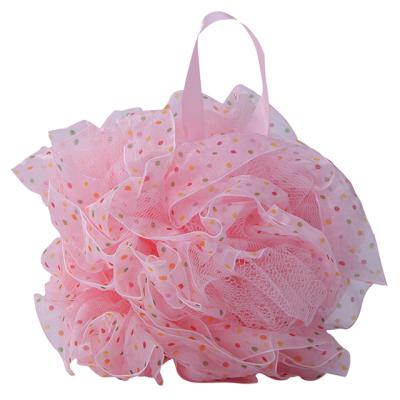 China Factory Wholesale Body Cleaning Bath Sponges Colorful Flower Shower Sponge for sale