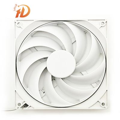 China Computer Case HYDPY COMPUTER CASE CPU COOLER DC FAN RGB FAN RGB LED CPU FAN 120*120*25MM ONE BEARING CPU FAN BALLS for sale