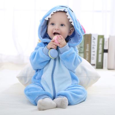 China Wholesale Animal 100% Polyester China Factory Design Baby Rompers for sale