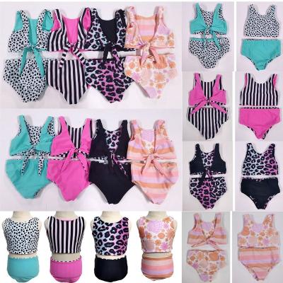 China New style girls waterproof swimwear both sides use all beach swimwear water sports wear lace up swimwear for sale