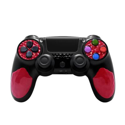 China Dual Vibration/Six Axis/Touchpads/Headsets/Gamepad Custom Vibration Controle De Gamepad Wireless BT Dual Mic Controle For Ps4 for sale