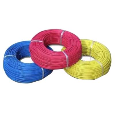 China Electrical Appliance Thermal Resistance Wire Heat Resist Rubber Silicone Wire Heating Cable Low Price High Tinned Silicone Rubber Copper Cable for sale