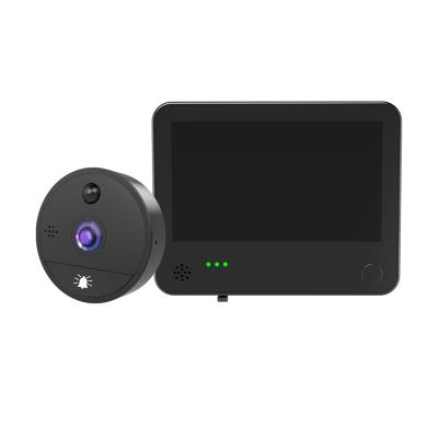 China Danmini 4.3 Inch Modern Digital Hole Camera Doorbell Motion Detection Intercom WIFI Door Remote Video Viewer for sale