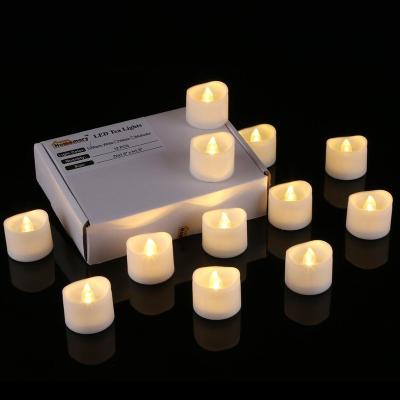 China Homemory Flameless Realistic Flickering Battery Operated Flameless Candle, LED Electric Candle for Home, Wedding and Festival Decoration for sale