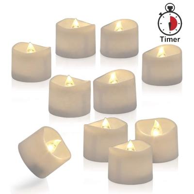 China Homemory Flashing LED Timer Set Flameless Tea Timer Lights, Automatic 6-Hour ON and 18-Hour for Home, Wedding and Party Decor for sale