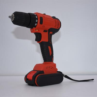 China 21V Alloy Impact Cordless Drill Driver Set Electric Power Brushless Drill Tools for sale